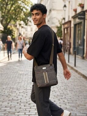 Salvatore Ferragamo Gancini Messenger Bag